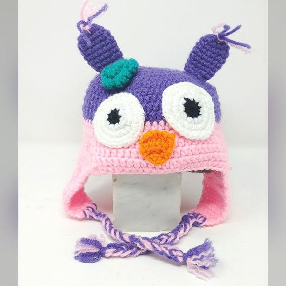 handmade Other - 🍁Handmade crocheted Bird yarn hat beanie cap